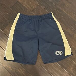 Navy and Gold Georgia Tech Men's Basketball Shorts